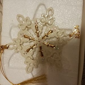 Lenox China Snowflake ornament